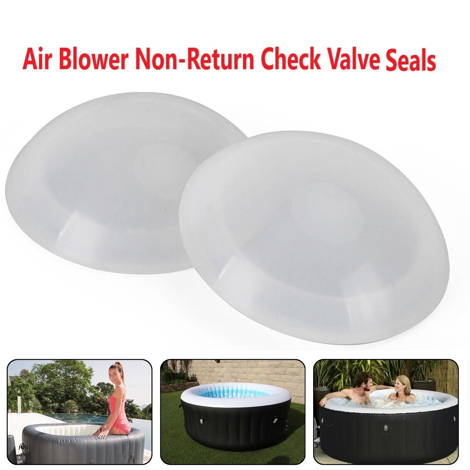 2pc For Bestway Coleman SaluSpa LayZSpa Air Blower NonReturn Check