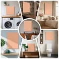 thumbnail image 6 of Ships Next Day Canvas Wall Art 10"x10", Peach Fuzz Wood Framed Canvas Print Painting, Modern Pure Peach Fuzz Ready to Hang Small Picture Wall Decor for Home Kitchen Nursery Office, 6 of 9