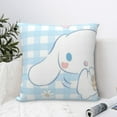 thumbnail image 2 of Cinnamoroll Throw Pillow Cover Decoration Pillow Case Cushion for Home Sofa Couch 16"x16", 2 of 7