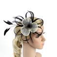 thumbnail image 4 of Vintage Wedding Party Feather Mujer Hatinator Pinza De cabellero Yuyangstore Pinza para el cabello, 4 of 8