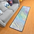 thumbnail image 5 of Kitchen Rugs and Mats Non-Skid Washable Runner Rugs Rainbow Marble Colorful Art Long 72x24 inch for Floor Cushioned Hallway Entryway Indoor 2x6, 5 of 7