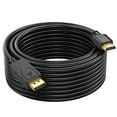 thumbnail image 2 of UVOOI 4K DisplayPort-DP to HDMI Cable 35FT, Display Port to HDMI Cable 35 Feet Adapter, 4K&3D, Video/Audio, 10.67M, 2 of 4