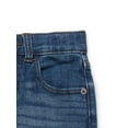 thumbnail image 2 of Wonder Nation Boy's Relaxed Straight Stretch Denim Jeans, Sizes 4-16, 6-10 Slim & Husky, 2 of 3