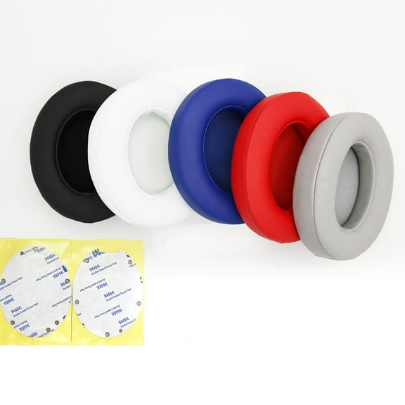 Headset Ear Pads Protective Cover Replacement Protein Memory Foam Ear Cushions