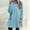 Sky Blue, variant on Tweang Fleece Sweater Women Thick Sweatshirts for Women Thermal Sweater for Women Hooded Sweatshirt Thick Sweaters for Women Velvet Tops for Women Long Hoodies for Women Brown L