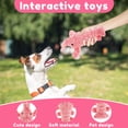 thumbnail image 3 of Wekvgz 1 pieza/2 piezas de juguete de langosta flexible para perros con carga USB, juguete interactivo de langosta de peluche resistente al desgaste, juguete de langosta de simulación para mascotas, 3 of 8