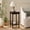 Dark Chocolate, variant on Safavieh Orbis Wood Modern Square End Table, Dark Chocolate