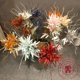 thumbnail image 3 of Epiphyllum blanco dorado de 35 pulgadas para decoración de sala de estar, arreglo floral de simulación, banquete de boda, suministros de decoración de ventana, nuevo, 3 of 4