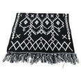 thumbnail image 3 of Cotton Linen Long Rug,Woven Runner Rug Soft Woven Throw Rug Decorative Long Floor Mat Optimal Efficiency, 3 of 8