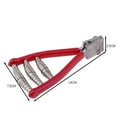 thumbnail image 2 of Stringing Clamp Wide Head 3 Spring Starting Stringing Clamp Tool for Tennis Racket, 2 of 5