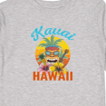 thumbnail image 4 of Inktastic Kauai Hawaii Vacation Tiki Boys or Girls Long Sleeve Toddler T-Shirt, 4 of 5