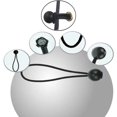 thumbnail image 5 of Strong Ball Bungee, 6-Inch, Black, 10-Piece, Bungee Loops Small Bungee Cords with Balls Bungee Tie Downs for Windsock Attachment clip Hanging Kit For Telescopic Flag Poles Canopy Tent Tarp Boating, 5 of 5