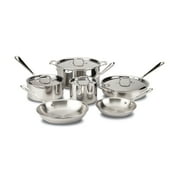 All-Clad D3 Stainless 3-ply Bonded Cookware Set, 10 piece Set