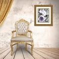 thumbnail image 3 of Chapman, Marcy 26x31 Gold Ornate Wood Framed with Double Matting Museum Art Print Titled - Farmhouse  Bush purple I, 3 of 4