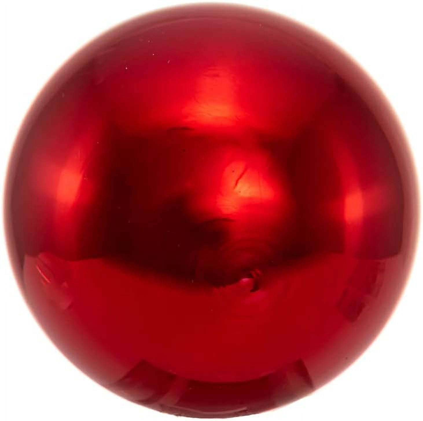 6-Pack 65mm Shiny Red Glass Ball Ornaments – Kurt Adler Christmas Decoration