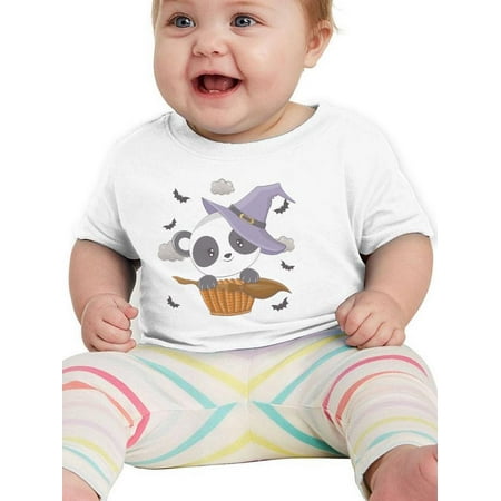 

Cute Baby Panda In Basket T-Shirt Infant -Image by Shutterstock 18 Months