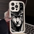 thumbnail image 3 of Berserk Guts funda de teléfono de Anime de sangre caliente para IPhone 15, 14, 13, 12, 11 Pro Max, Mini, XR, XS, X, 7, 8 Plus, funda de TPU suave con correa de mano, 3 of 5