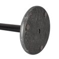 thumbnail image 5 of happimess PRH2000E Avery Modern Classic Metal with Non Slip Weighted Wood Base Paper Towel Holder, Black, 5 of 6