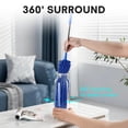 thumbnail image 2 of Duster Kit Reusable Microfiber 6-pcs Duster Kit Washable with 80-Inch Telescopic Pole, Reusable Duster, Lightweight Duster for Ceiling Fan Webs, Blinds, 2 of 8