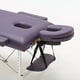 thumbnail image 3 of Mesa de masaje 3 en 1 cómoda con cojín de cuna facial y plataforma. Violeta, 3 of 9
