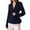 Navy Blue, variant on Women'S Business Casual : Long Sleeve, Slim Fit, Jackets Brown M
