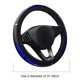 thumbnail image 3 of Funda de cuero para volante de coche, fundas elásticas para manijas de coche, accesorios interiores Ndcxsfigh  Accesorios para autos y motos, 3 of 9