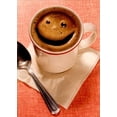 thumbnail image 1 of Coffee Face - Avanti Deluxe Matte Blank Card, 1 of 4