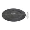 thumbnail image 2 of Black 100Pcs 13 inch Charger Plates, Bulk Round Charger Plates Plastic Wedding Dinner Elegant Reusable for Table Setting Wedding Party Event Tabletop Setting Decor, 2 of 21