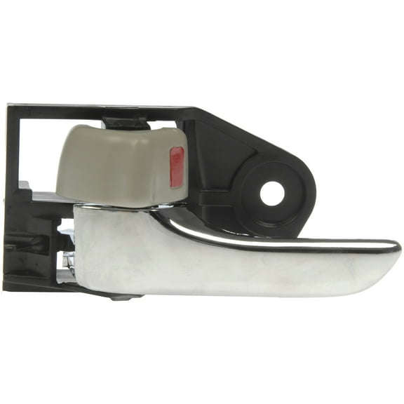 Dorman 81277 Interior Door Handle for Specific Toyota Models, Chrome Lever; Gray Knob