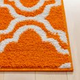 thumbnail image 3 of Well Woven StarBright Calipso Modern Trellis Kids Rug, Orange, 3'3" x 5', 3 of 8