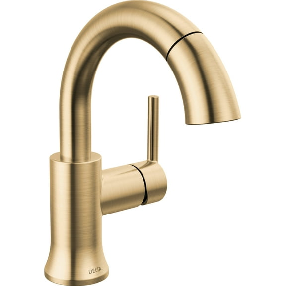 Delta 559Har-Pd-Dst Trinsic 1.2 GPM Single Hole Bathroom Faucet - Bronze