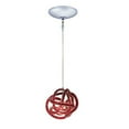 thumbnail image 6 of Jesco Lighting KIT-QAP405-WHSN Pulled Taffy White Glass Knot, Round, 6 of 7