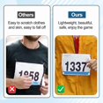 thumbnail image 2 of 20 Pairs Magnetic Race Bib Clips, Marathon Race Number Holder Running Bib Buckles Fixing System Racing Bib Fixing Clips, 2 of 4