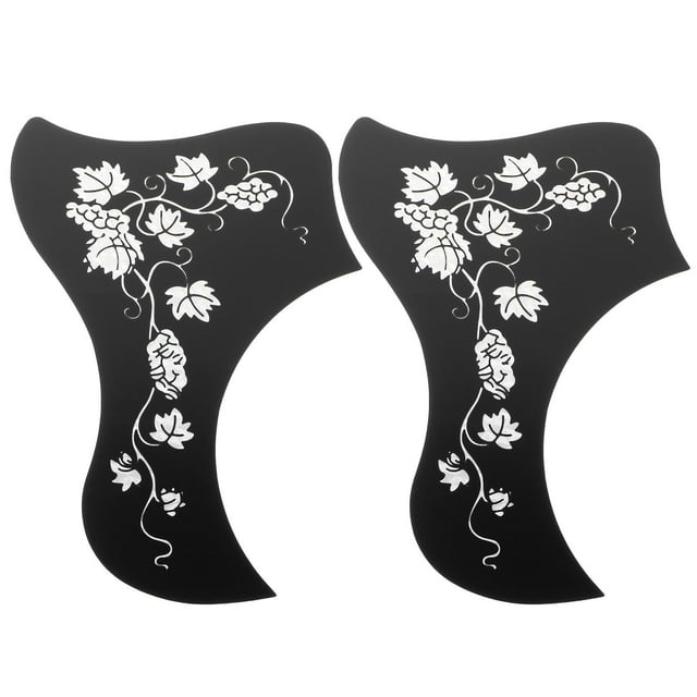 MasteelfCA 2pcs Replacement PVC Guitar Pickguards Acoustic Classical Guitar Supplies