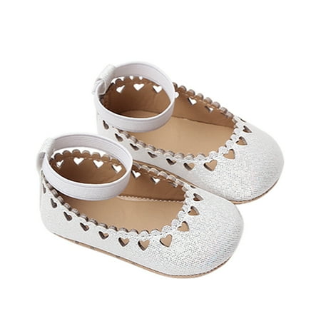 

Coduop Toddler Baby Kids Girl Mary Jane Shoes First Walking Shoes Flats Shoes
