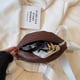 thumbnail image 3 of Bolso bandolera con forma de rugby para mujer, bolso bandolera, bolso de hombro, bolso de mano, bolso de noche, bolso de mano, 3 of 6