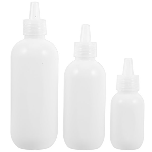 3 botellas de viaje para artículos de tocador, tubos vacíos para dispensar cosméticos, loción y champú, botellas de plástico para líquidos de viaje.