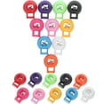 thumbnail image 3 of MRLESS 20pcs Plastic Spring Cord Locks Adjustable Drawstring Stoppers Backpacks Shoelaces And Outdoor Gear Ideal Knitting And Craft Projects, 3 of 8