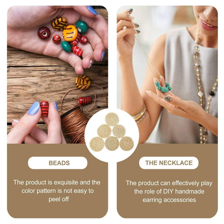 Pcs Jewelry Earring Accessories Natural Stone Making Supplies