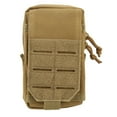 thumbnail image 2 of Bolsas de utilidad Molle NikouMX Cinturón para teléfono móvil riñonera con soporte, 2 of 8