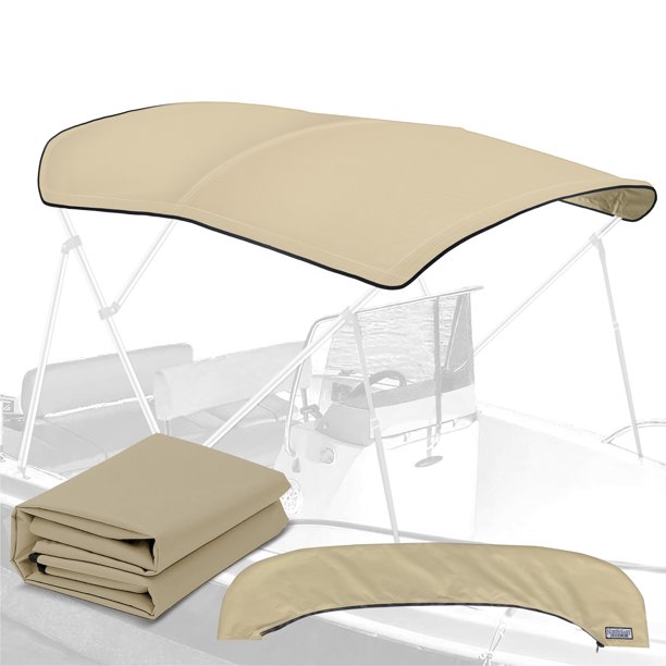 KNOX 3Bow Bimini Top Universal Replacement Canvas Cover, 900D Marine