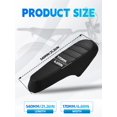 thumbnail image 3 of Funda para asiento de bicicleta eléctrica TST R002 Silutrcn, PVC negro, 3 of 6