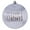 Silver, variant on Vickerman 6" Silver Shiny Lined Mercury Ball Ornament, 4 per bag.