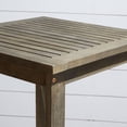 thumbnail image 4 of CLEARANCE! Bar Table Renaissance Outdoor Patio Hand-scraped Wood Bar Table, 4 of 5