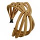 thumbnail image 3 of Diadema Jumpingount para Mujer Lazo Giratorio Accesorio para el Cabello Caqui, 3 of 6