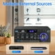 thumbnail image 2 of Amplificador Daakro AK45 Receptor estéreo Bluetooth 5.0 300W, 2 of 8