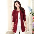 thumbnail image 4 of 2022 New Fashion Autumn Spring Women Sweater LOVE DOCK Casual Warm Long Design Female Knitted Coat Cardigan Sweater Lady L63, 4 of 6