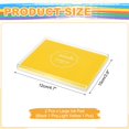 thumbnail image 2 of Uxcell 2Pcs Large Stamp Ink Pad, 3.9x4.7 Inch Washable Craft Finger Stamps Pad for Paper Wood Fabric Inkpad DIY Card Making, Black and Light Yellow, 2 of 7