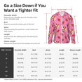 thumbnail image 4 of KLL Strawberry Cake Print Men's Women’s UPF 50+ Sun Protection Outdoor Hoodie Jacket Long Sleeve Fishing Hiking Performance Shirt-X-Large, 4 of 6