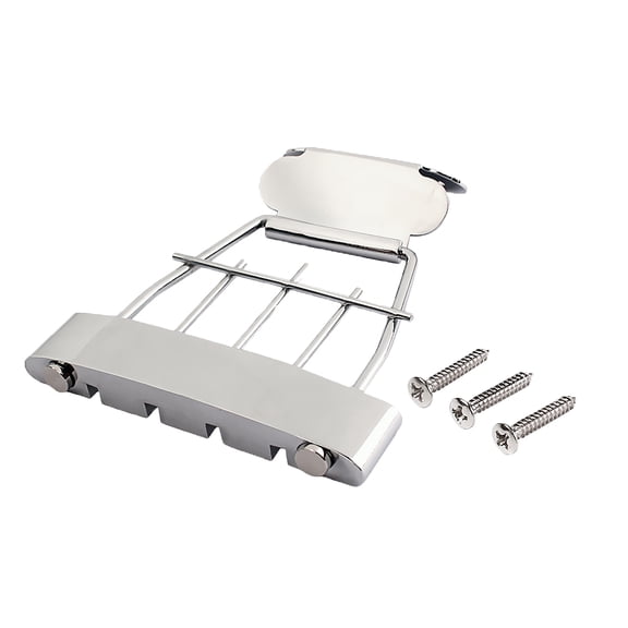 Semi Hollow Bass Tailpiece Set for 4 String